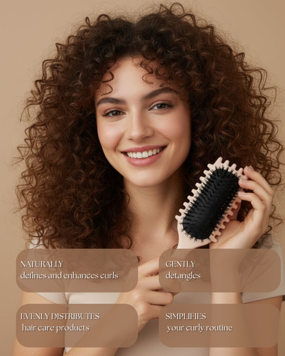 curly hair brush